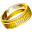 Gold Ring Icon 32x32 png